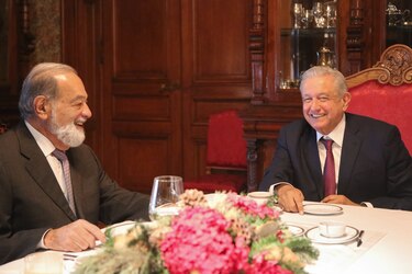 López Obrador se confronta con empresarios, salvo con su ‘amigo’ Carlos Slim