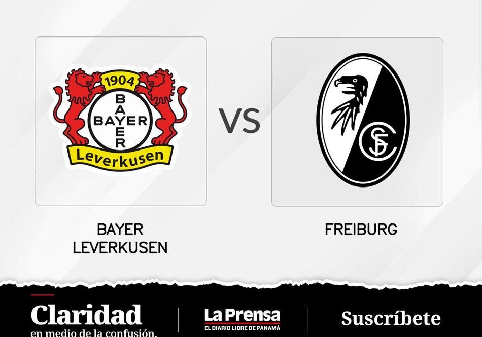 SC Freiburg se enfrentará hoy de local a Bayer Leverkusen