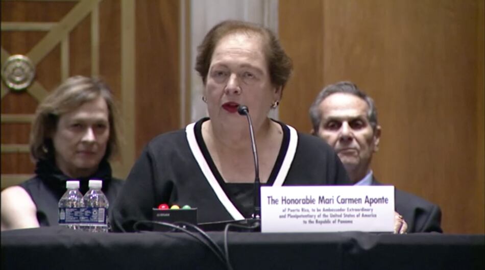 Senado de Estados Unidos confirma a Mari Carmen Aponte como embajadora en Panamá
