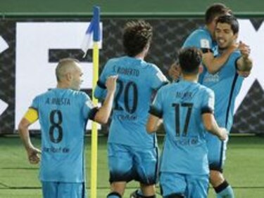 Barcelona, finalista del Mundialito tras ganar 3-0 al Guangzhou