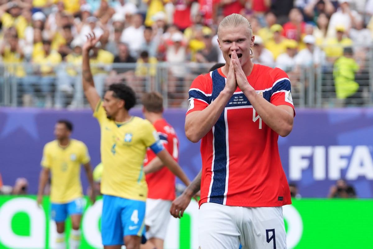Brasil sucumbe ante Haaland y se despide en octavos