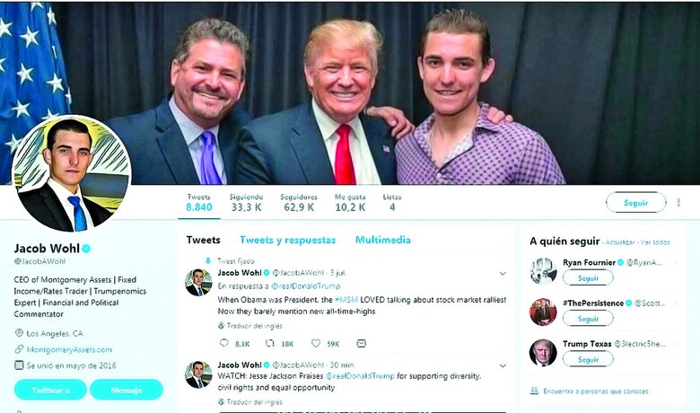 El asesor de 19 años de Donald Trump