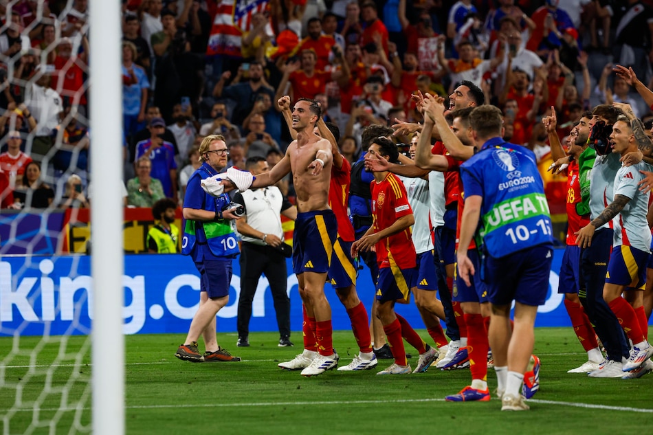 España alcanza su quinta final de Eurocopa