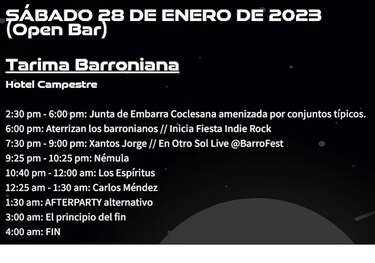 Rock, cumbia y junta de embarra en El Valle de Antón