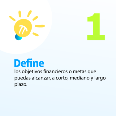 Organiza las finanzas basado en un presupuesto
