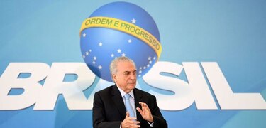 Michel Temer, ante un juicio que amenaza su presidencia en Brasil