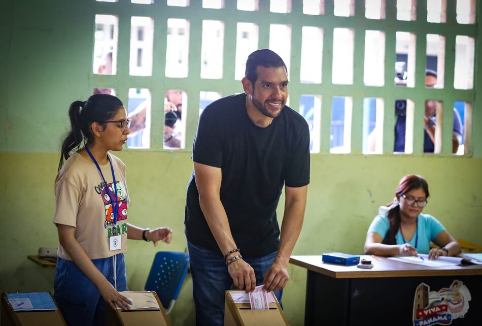Votó Willie Bermúdez, precandidato a la Alcaldía de Panamá por el Partido Panameñista