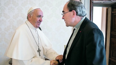 El papa recibe a un cardenal investigado