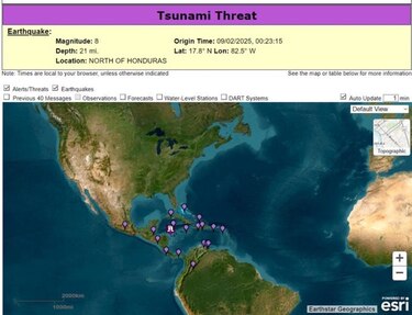 Emiten una alerta para las costas dominicanas tras el terremoto en Islas Caimán
