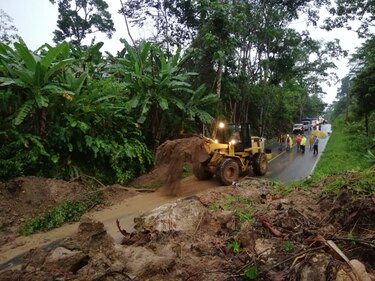 Pronostican más lluvias hasta mañana; alerta verde en Chiriquí y Bocas del Toro