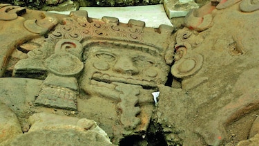 Hallazgo de cráneos y cultura azteca