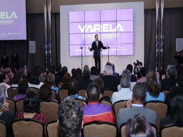 Varela presenta plan de gobierno de 'todos los panameños'