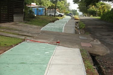 Avanza la ciclovía en La Chorrera, pero llueven las críticas por su diseño