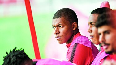 Kylian Mbappé no jugó ayer por decisión del cuerpo técnico