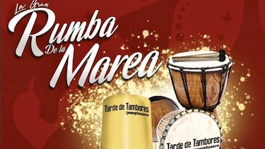 Fiesta deportiva. Fútbol, concierto y tambores