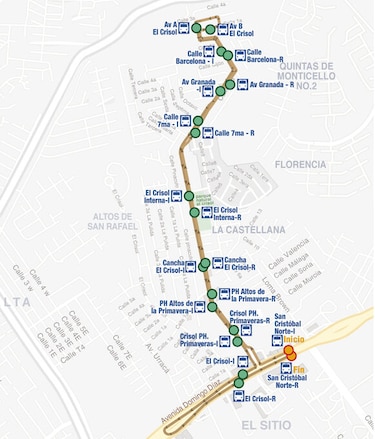 La empresa Mi Bus implementa nueva ruta en El Crisol