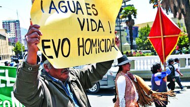 Sequía toma desprevenida a Bolivia