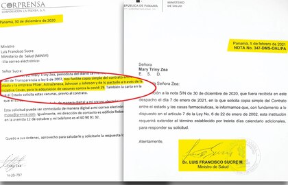 Minsa ignora petición de contratos de las vacunas