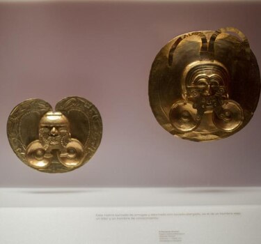 Muestra de oro colombiano expone el avance de orfebrería prehispánica