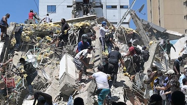 Las impactantes imágenes de los destrozos causados por el potente terremoto que sacudió Colombia