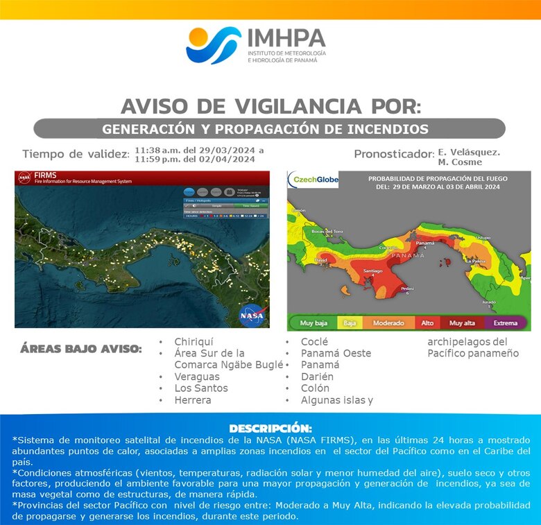 Emiten aviso de vigilancia por altas temperaturas y elevada sensación térmica