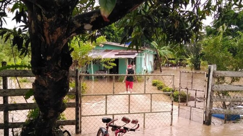 Siguen las lluvias en Colón y reportan una inundación en Nombre de Dios