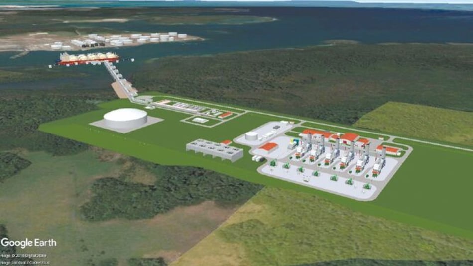 Allanan terreno para recibir barcos con gas licuado en Colón