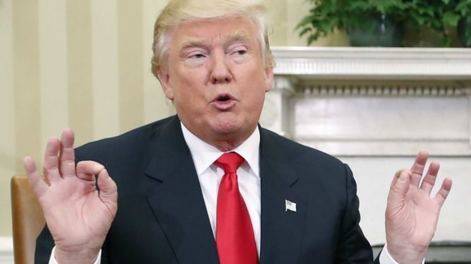 Donald Trump dice que trabaja para que empleos se queden en Estados Unidos