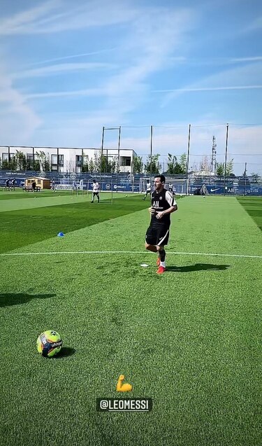 Messi participa en su primer entrenamiento con el PSG