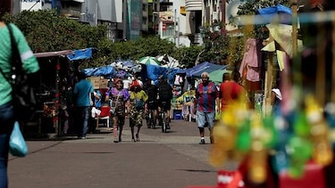 De compras en la Central