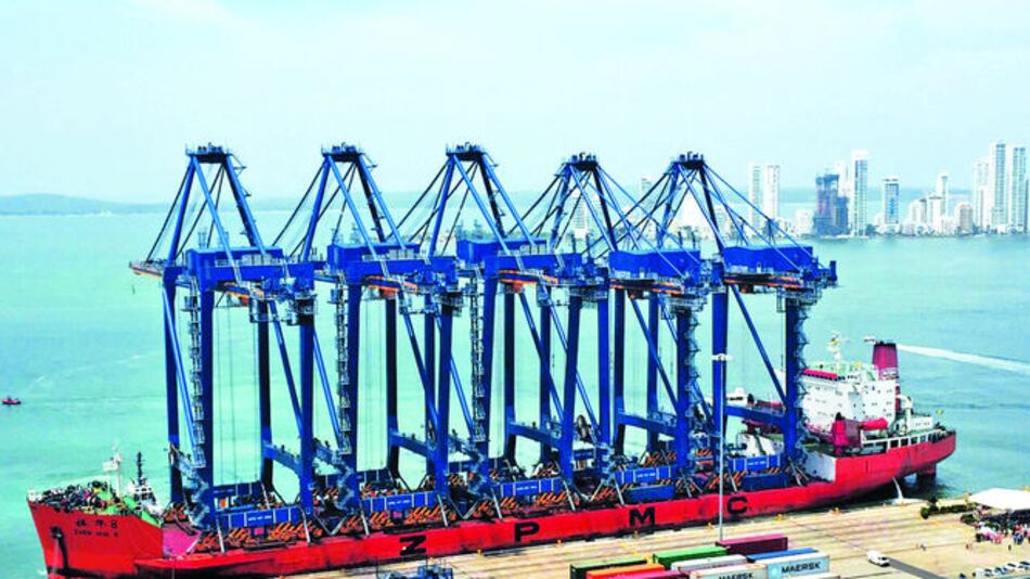 6 grúas pórtico para Cartagena