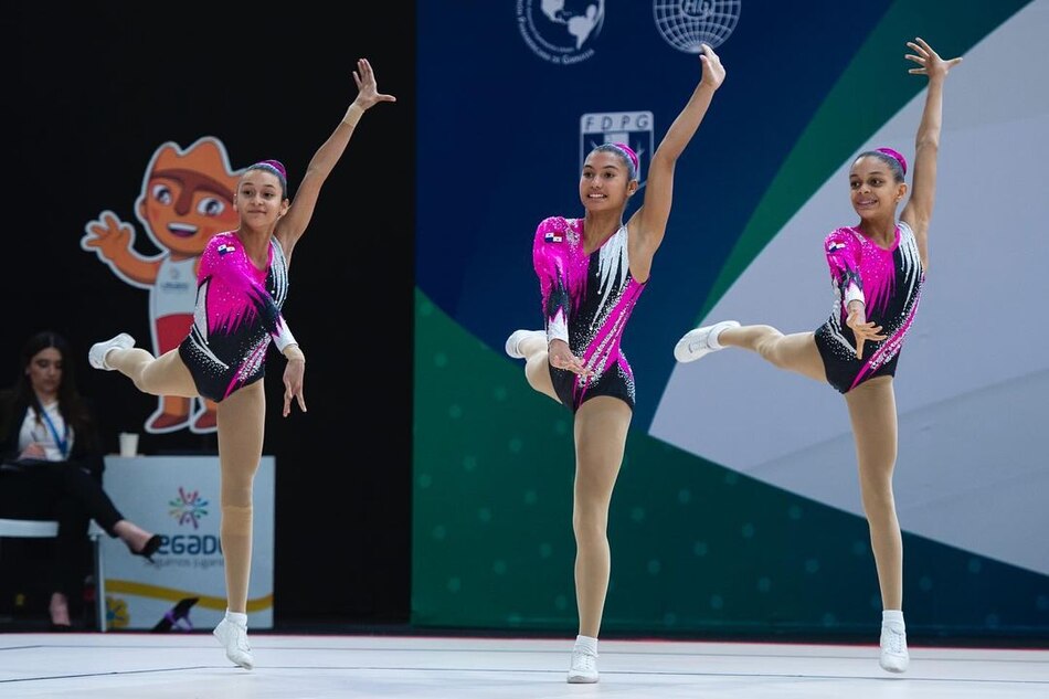 Atletas de Braves Gymnastics están listas para batallar en el Panamericano de Gimnasia Aeróbica