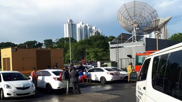 Ordenan desalojo de personal de TVN Canal 2 debido a desperfectos eléctricos