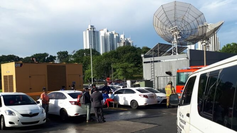 Ordenan desalojo de personal de TVN Canal 2 debido a desperfectos eléctricos