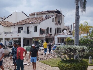 Un muerto y cuatro heridos por explosión en complejo residencial en Venezuela