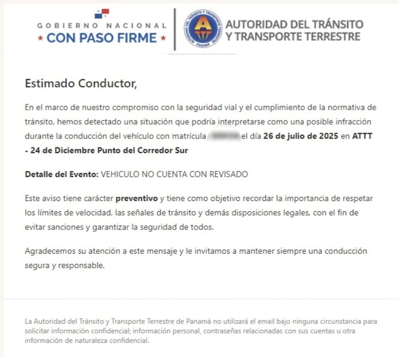 Multas con tecnología RFID: ATTT las aplicará desde noviembre de 2025