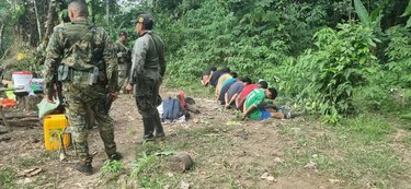 Imputan cargos a red ligada al Clan del Golfo que operaba campamentos de minería ilegal en Darién