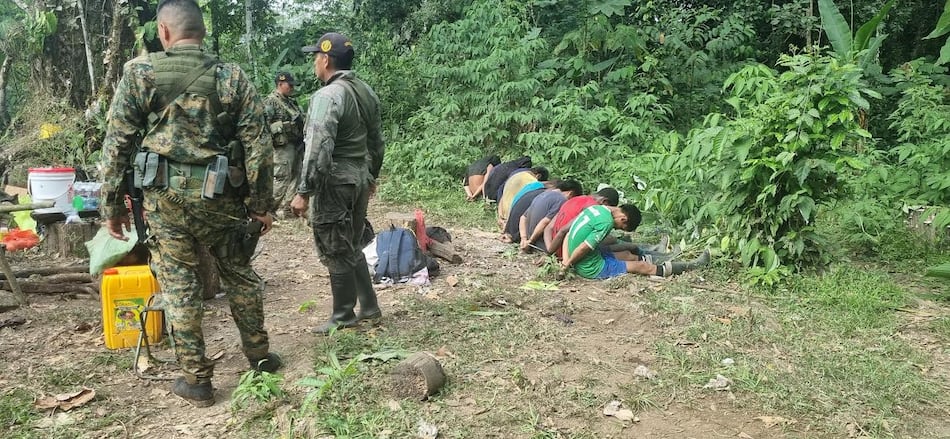 Imputan cargos a red ligada al Clan del Golfo que operaba campamentos de minería ilegal en Darién