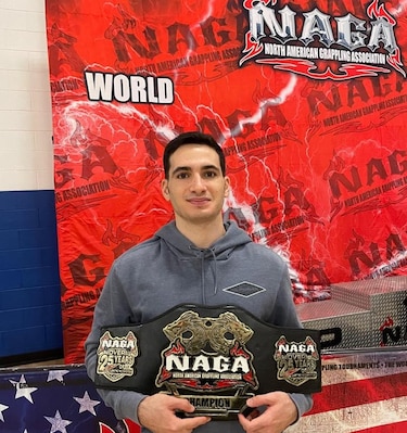 Jorge Calviño se destaca en el North America Continental Jiu Jitsu