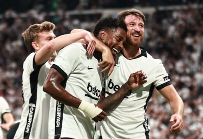 Michael Amir Murillo marca ante su exequipo y comanda la goleada del Besiktas