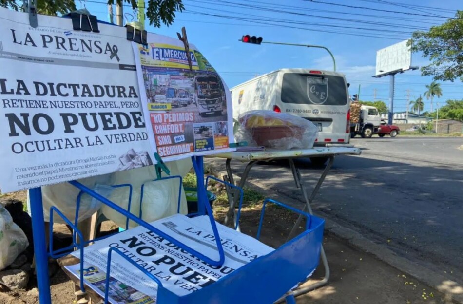 Diario ‘La Prensa’ de Nicaragua dejará de circular por bloqueo de la ‘dictadura orteguista’