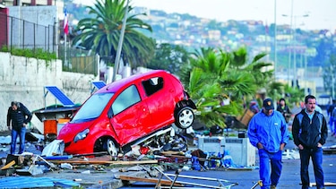 Coquimbo, bajo escombros