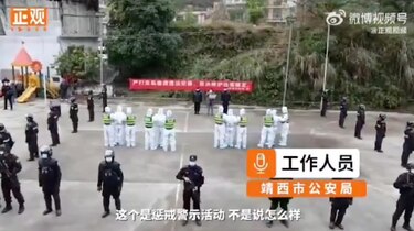 Controvertida humillación pública en China por romper las reglas anticovid