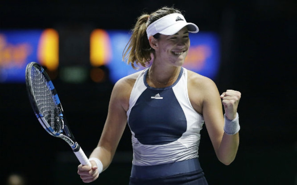 Muguruza vence a Safarova en su debut en el Masters WTA de Singapur