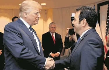Gobierno de Guatemala cancela cita con Trump y niega supuesto acuerdo migratorio