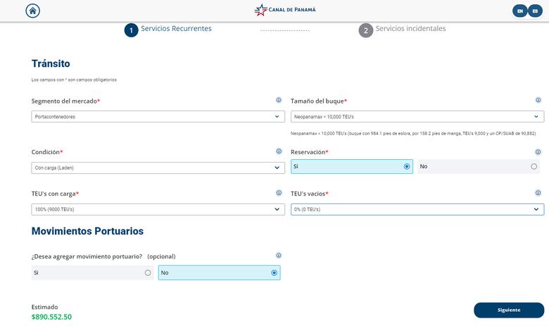 Así podrá saber y calcular cuánto cobra el Canal de Panamá por el tránsito de los buques