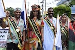 Desfile de la etnia negra en Río Abajo: cultura y tradición en las calles