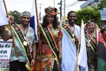 Desfile de la etnia negra en Río Abajo: cultura y tradición en las calles