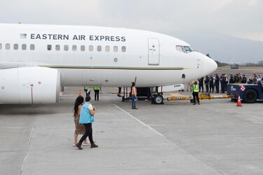Costa Rica recibe desde Estados Unidos un segundo vuelo con 65 migrantes de diversas nacionalidades