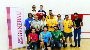Culmina Primer Torneo Nacional de Raquetball